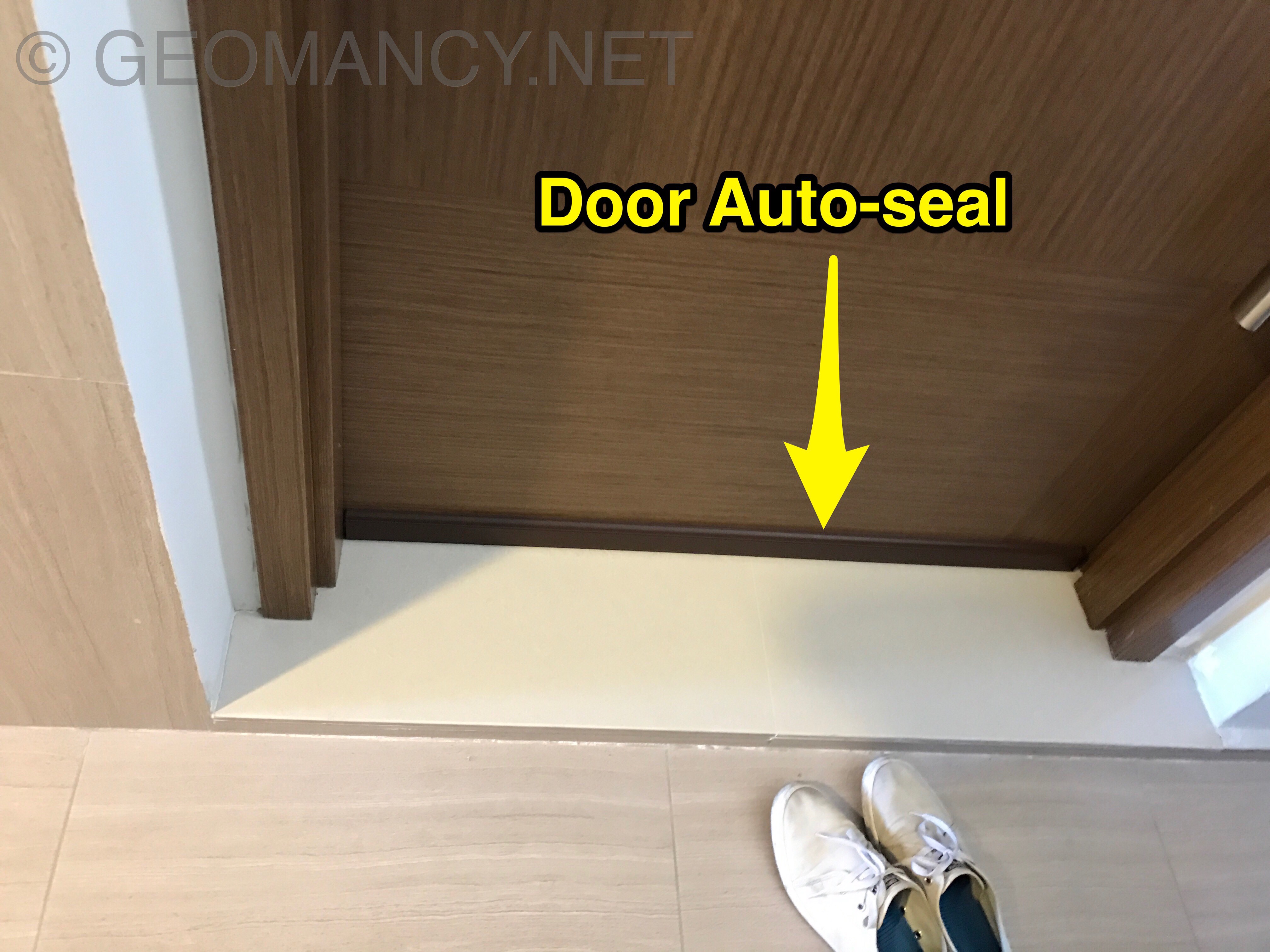 External door GAP seal Current Affairs & Lifestyle FengShui